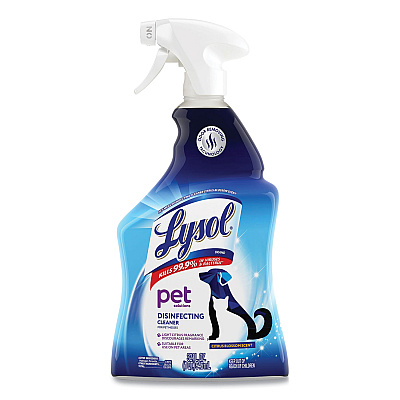 LYSOL Pet Solutions Disinfecting Cleaner, Citrus Blossom, 32 oz Trigger Bottle, 9/Carton (RAC99653CT)