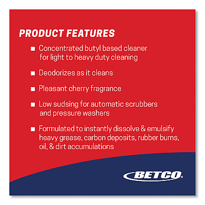 Betco Super Kemite Butyl Degreaser, Concentrated, 55 gal Drum (BET1035500)