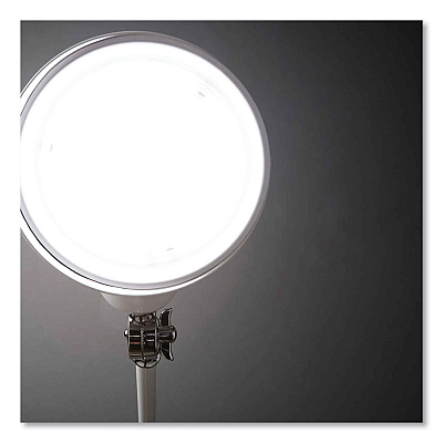 OttLite Wellness Series Revive LED Desk Lamp, 15.5" High, White (OTTF1485009SHPR)