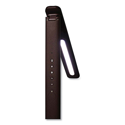 OttLite Wellness Series Renew LED Desk Lamp, 23" High, Brown (F1DY8BW9SHPR)