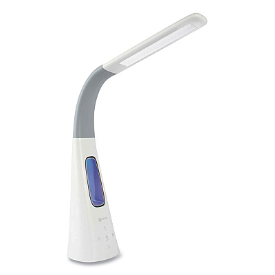 OttLite Cool Breeze Fan Lamp, 15" to 26.5" High, White (OTTF26WG9SHPR)
