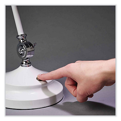 OttLite Wellness Series Revive LED Desk Lamp, 15.5" High, White (OTTF1485009SHPR)