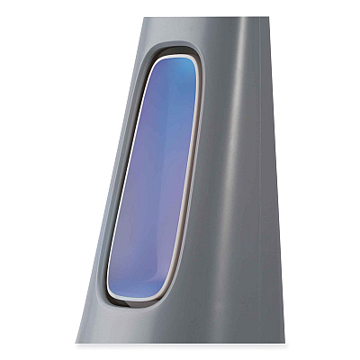 OttLite Cool Breeze Fan Lamp, 15" to 26.5" High, Gray (OTTF261G9SHPR)