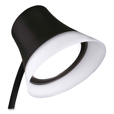 OttLite Wellness Series Shine LED Desk Lamp, 12" to 17" High, Black (OTTCS03KQISHPR)