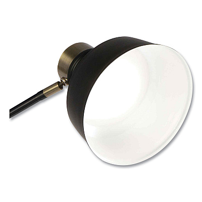 OttLite Wellness Series Balance LED Desk Lamp, 4" to 18" High, Black (OTTCS01KA9SHPR)