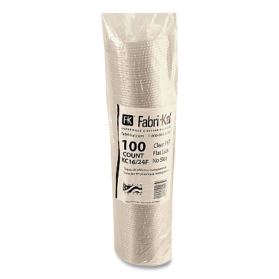 Fabri-Kal Greenware Cold Drink Lids, Fits 16 oz to 24 oz Cup, Clear, 1,000/Carton (FABLKC1624F)
