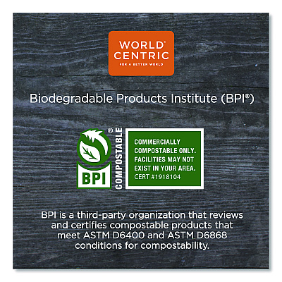World Centric Paper Hot Cups, 8 oz, White, 1,000/Carton (WORCUPA8)