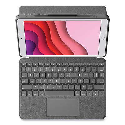 Logitech Combo Touch iPad Keyboard Case for iPad 7th, 8th, and 9th Generation (LOG920009608)