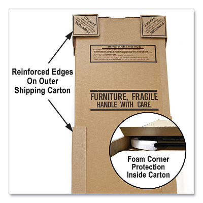 Correll Adjustable Activity Table, Rectangular, 60" x 30" x 19" to 29", Granite Top, Black Legs, 4/Pallet (CRL3060TF15954P)