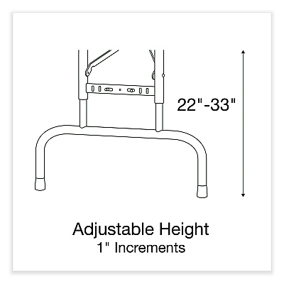 Correll Adjustable Folding Tables, Rectangular, 60" x 30" x 22" to 32", Mocha  Granite Top, Brown Legs, 4/Pallet (CRLRA3060244P)