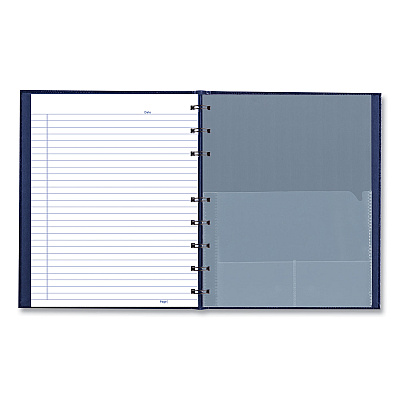 Blueline NotePro Notebook, 1-Subject, Medium/College Rule, Blue Cover, (75) 9.25 x 7.25 Sheets (REDA7150BLU)