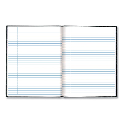 Blueline Executive Notebook, 1-Subject, Medium/College Rule, Cool Gray Cover, (72) 9.25 x 7.25 Sheets (REDA7GRY)