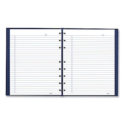 Blueline NotePro Notebook, 1-Subject, Medium/College Rule, Blue Cover, (75) 9.25 x 7.25 Sheets (REDA7150BLU)