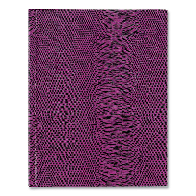 Blueline Executive Notebook, 1-Subject, Medium/College Rule, Grape Cover, (72) 9.25 x 7.25 Sheets (REDA7RAS)