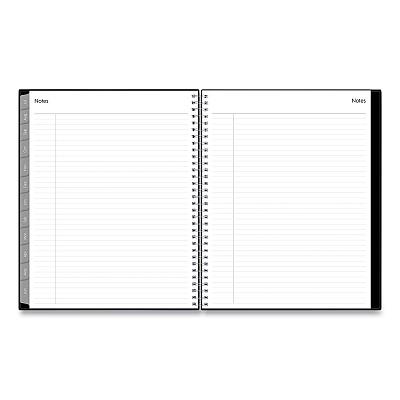 Blue Sky Enterprise Academic Weekly/Monthly Planner, 11 x 8.5, Black Cover, 12-Month (July to June): 2025 to 2026 (130609)
