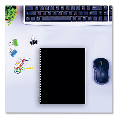 Blue Sky Enterprise Academic Weekly/Monthly Planner, 11 x 8.5, Black Cover, 12-Month (July to June): 2025 to 2026 (130609)