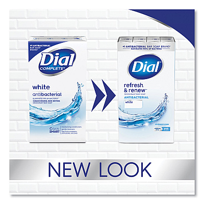 Deodorant Bar Soap, Iconic Dial Soap Scent, 4 oz, 36/Carton (DIA92633)