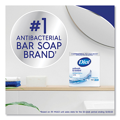 Deodorant Bar Soap, Iconic Dial Soap Scent, 4 oz, 36/Carton (DIA92633)
