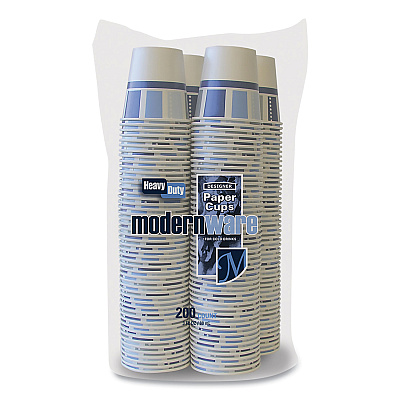 AJM Packaging Heavy Duty Cold Cups, 3 oz, Modernware Design, 2,400/Carton (AJMDC3MW012200A)