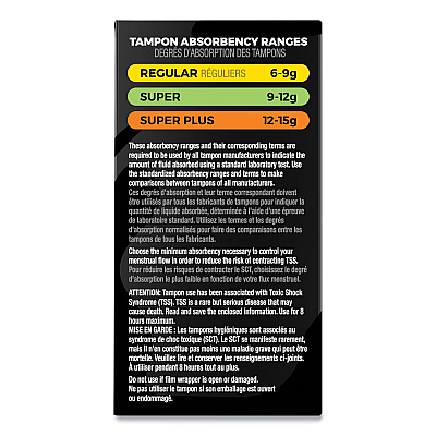 U by U by U by Kotex Click Compact Tampons, Super Plus Absorbency, 16/Pack, 8 Packs/Carton (KCC51582)