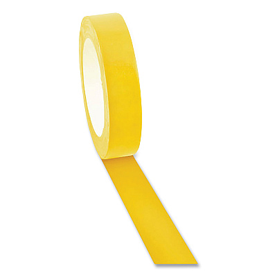 Champion Sports Floor Tape, 1" x 36 yds, Yellow (CSI1X36FTYL)