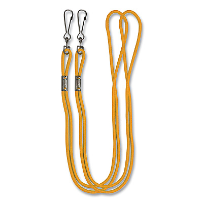 Champion Sports Lanyard, Metal J-Hook Fastener, 20" Long, Assorted Colors, 12/Pack (CSI126ASST)