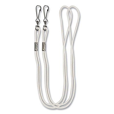 Champion Sports Lanyard, Metal J-Hook Fastener, 20" Long, Assorted Colors, 12/Pack (CSI126ASST)