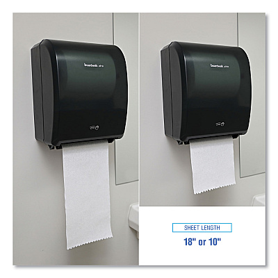 Boardwalk Xtra Electronic Hand Towel Dispenser, 12.31 x 9.31 x 15.94, Black (BWK33GREEN)