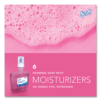 Scott Pro Foam Skin Cleanser with Moisturizers Refill, Citrus Floral Scent, 1.2 L (KCC91592EA)