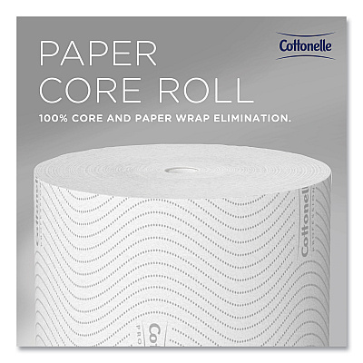 Cottonelle Clean Care Bathroom Tissue, Septic Safe, 2-Ply, White, 900 Sheets/Roll, 36 Rolls/Carton (KCC53862)