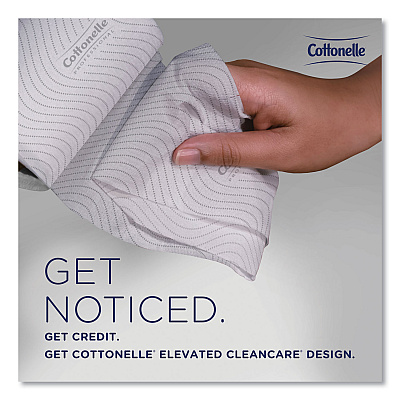 Cottonelle Clean Care Bathroom Tissue, Septic Safe, 2-Ply, White, 900 Sheets/Roll, 36 Rolls/Carton (KCC53862)