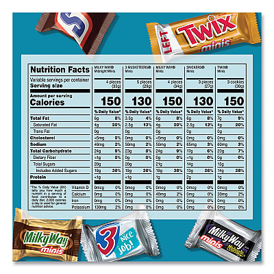 MARS Minis Mix Variety Pack, 62.6 oz Bag (GRR22000016)