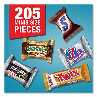 MARS Minis Mix Variety Pack, 62.6 oz Bag (GRR22000016)