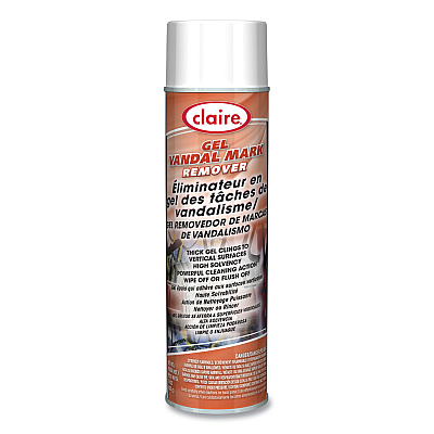 Claire Gel Vandal Mark Remover, 15 oz Aerosol Spray, Dozen (CGC880)