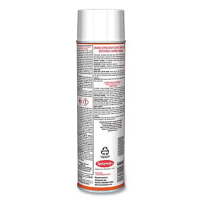 Sprayway Orange Citrus Crazy Clean, Orange Scent, 19 oz Aerosol Spray, Dozen (CGC985)