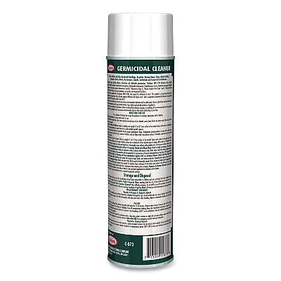 Claire Germicidal Cleaner, Floral Scent, 19 oz Aerosol Spray, Dozen (CGC873)