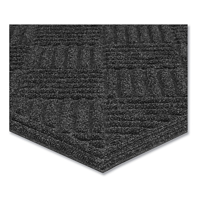 Apache Mills Ecomat Crosshatch Entry Mat, 48 x 72, Charcoal (APH062023)