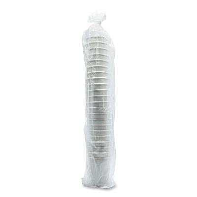 Boardwalk Paper Hot Cups, Double-Walled, 8 oz, White, 25/Pack (BWKDW8HCUPPK)