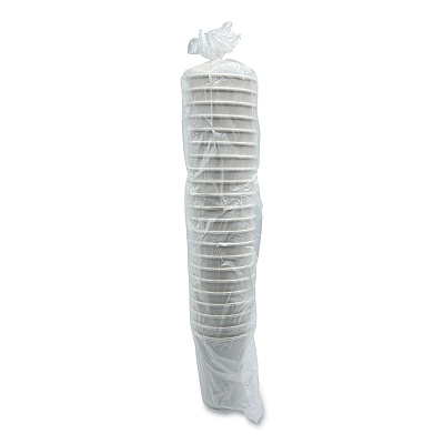 Boardwalk Paper Hot Cups, Double-Walled, 12 oz, White, 25/Pack (BWKDW12HCUPPK)