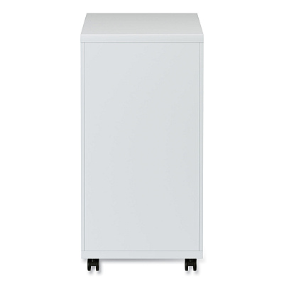 Alera File Pedestal with Full-Length Pull, Left/Right, 3-Drawers: Box/Box/File, Legal/Letter, Light Gray, 14.96" x 19.29" x 27.75" (ALEPBBBFLG)