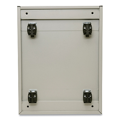 Alera File Pedestal with Full-Length Pull, Left or Right, 3-Drawers: Box/Box/File, Legal/Letter, Putty, 14.96" x 19.29" x 27.75" (ALEPBBBFPY)