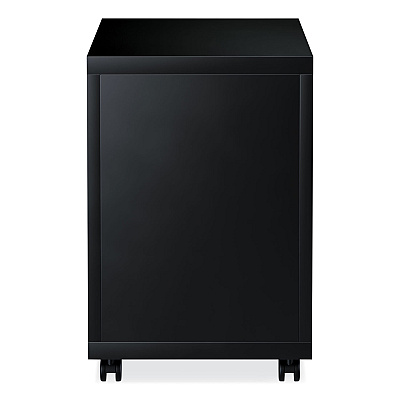 Alera File Pedestal with Full-Length Pull, Left or Right, 2-Drawers: Box/File, Legal/Letter, Black, 14.96" x 19.29" x 21.65" (ALEPBBFBL)