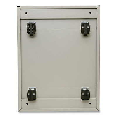 Alera File Pedestal with Full-Length Pull, Left or Right, 2-Drawers: Box/File, Legal/Letter, Putty, 14.96" x 19.29" x 21.65" (ALEPBBFPY)
