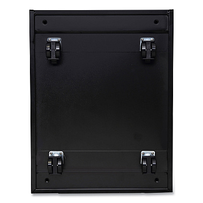 Alera File Pedestal with Full-Length Pull, Left or Right, 2 Legal/Letter-Size File Drawers, Black, 14.96" x 19.29" x 27.75" (ALEPBFFBL)
