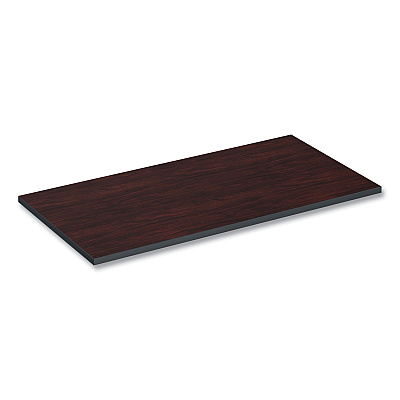 Alera Reversible Laminate Table Top, Rectangular, 47.63 x 23.63, Medium Cherry/Mahogany (ALETT4824CM)