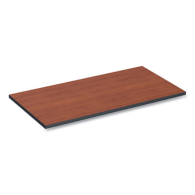 Alera Reversible Laminate Table Top, Rectangular, 47.63 x 23.63, Medium Cherry/Mahogany (ALETT4824CM)