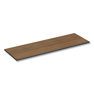 Alera Reversible Laminate Table Top, Rectangular, 71.5w x 23.63d, Espresso/Walnut (ALETT7224EW)
