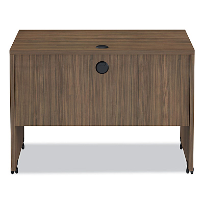 Alera Valencia Series Mobile Workstation Desk, 41.38" x 23.63" x 30", Modern Walnut (ALEVA204224WA)