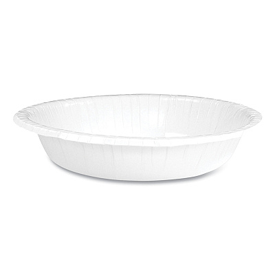 Boardwalk Paper Dinnerware, Bowl, 12 oz, White, 1,000/Carton (BWKWH12BOWL)