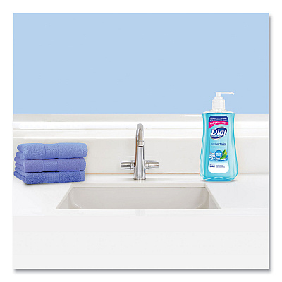 Dial Antibacterial Liquid Hand Soap, Spring Water Scent, 11 oz, 12/Carton (DIA20952)